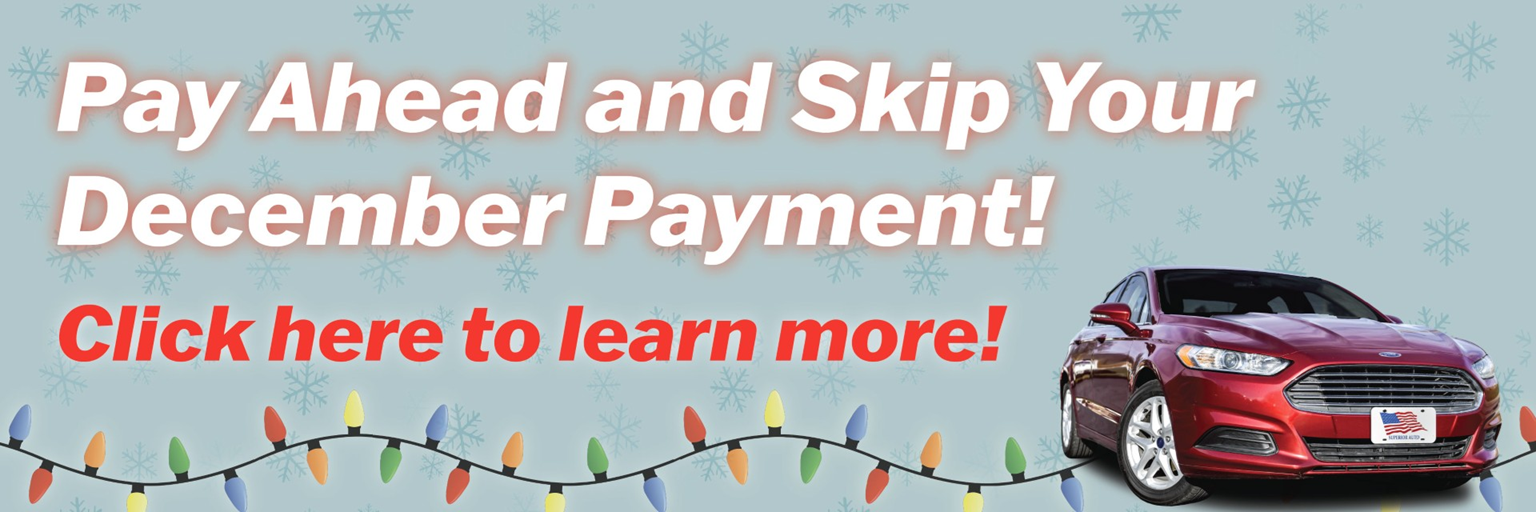 SAC Finance: Get Ahead Holiday Payments Flyer